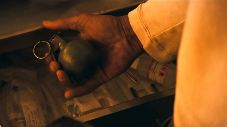 The grenade in I Am Legend