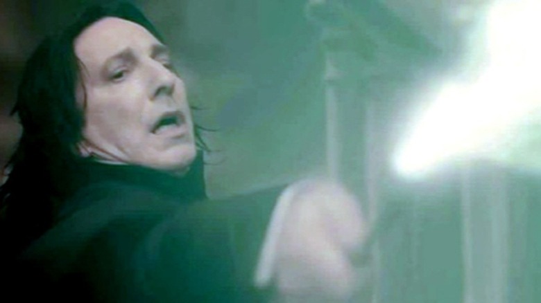 Snape killing Dumbledore