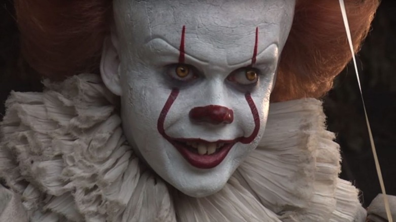 Pennywise the clown in It: Chapter One