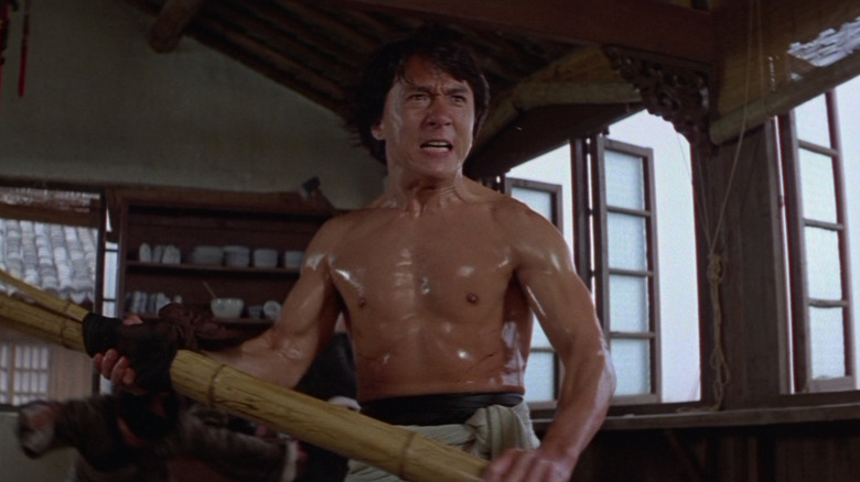 Jackie Chan is ready to fight in Drunken Master II