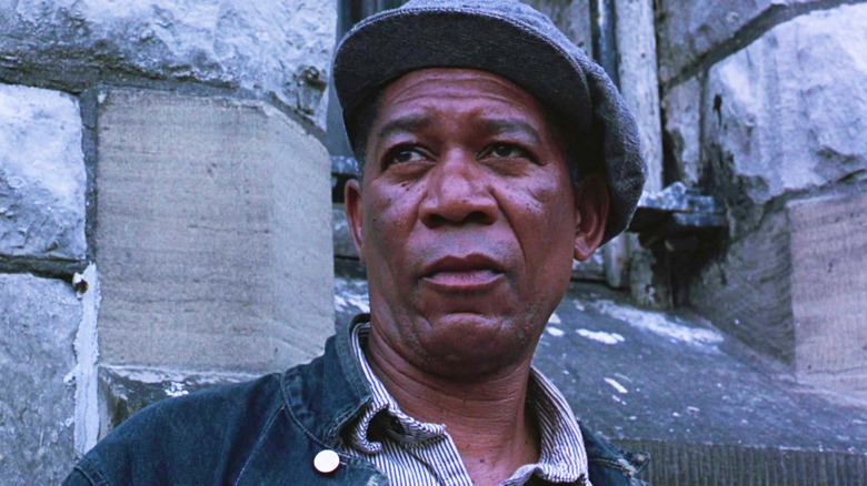 Morgan Freeman in Shawshank Redemption