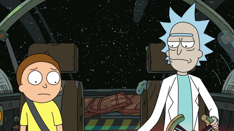 Justin Roiland in Rick and Morty
