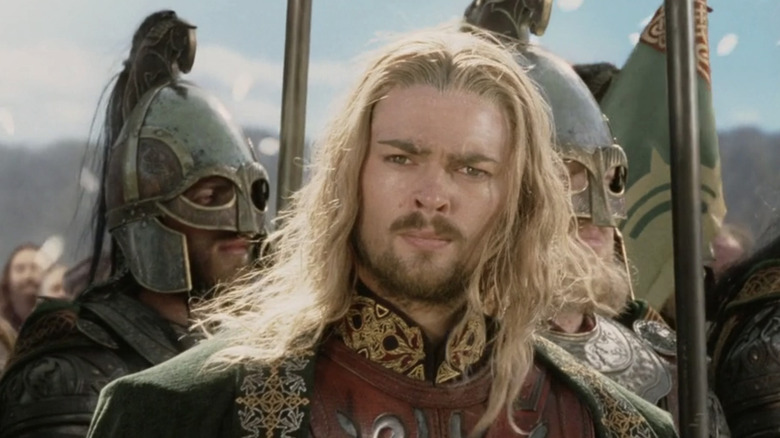 Karl Urban as Eomer in Lord of The Rings