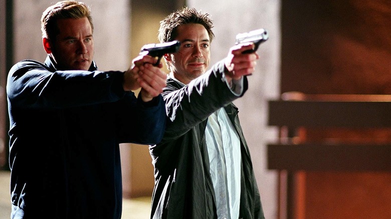 Robert Downey Jr. and Val Kilmer in Kiss Bang Bang