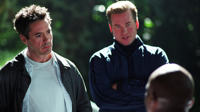 Robert Downey Jr. and Val Kilmer in Kiss Bang Bang