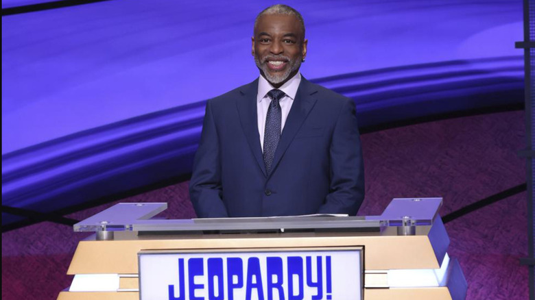 LeVar Burton hosting Jeopardy!