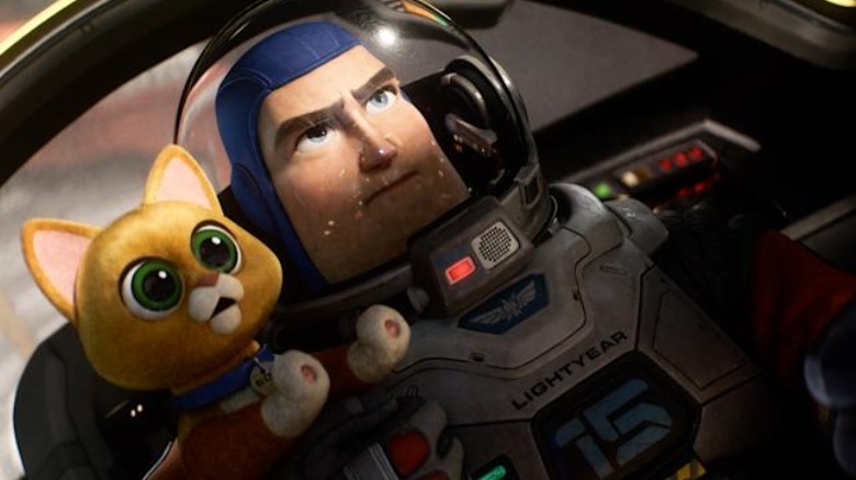 Buzz and Sox in Lightyear