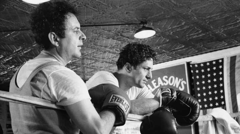 Robert De Niro and Joe Pesci in Raging Bull