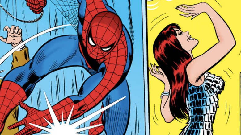 Spider-Man and Mary Jane cover