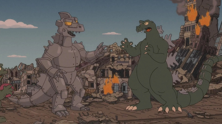 Godzilla, The Simpsons