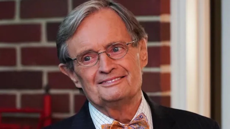 David McCallum cracks a grini as Donald Ducky Mallard in NCIS