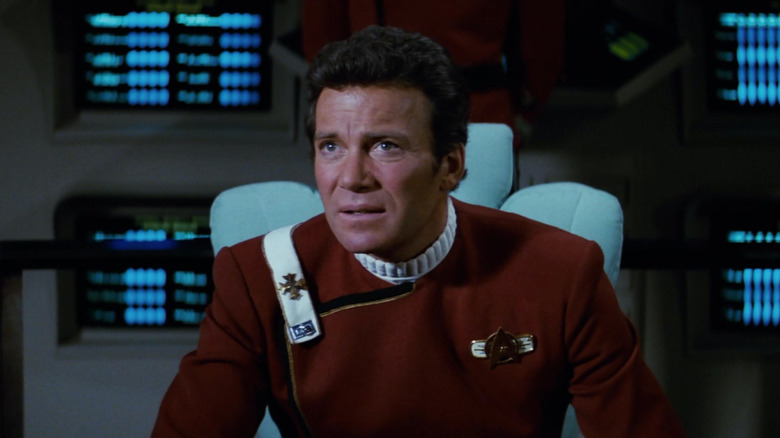 William Shatner en Star Trek II: La ira de Khan