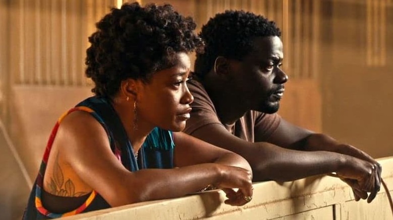 Keke Palmer and Daniel Kaluuya in Nope