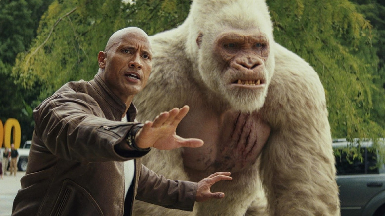 Rampage movie The Rock
