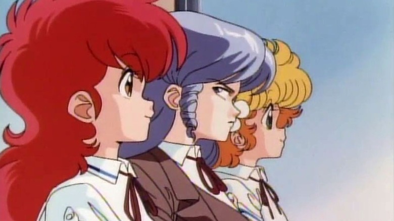 The main trio of Project A-ko
