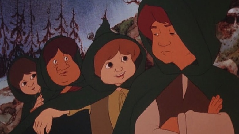 Scene from Ralph Bakshi's 1978 animated Lord of the Rings