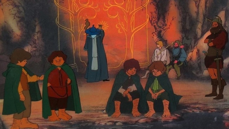 Scene from Ralph Bakshi's 1978 animated Lord of the Rings