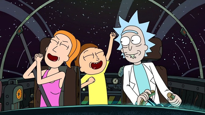 Still from Rick and Morty