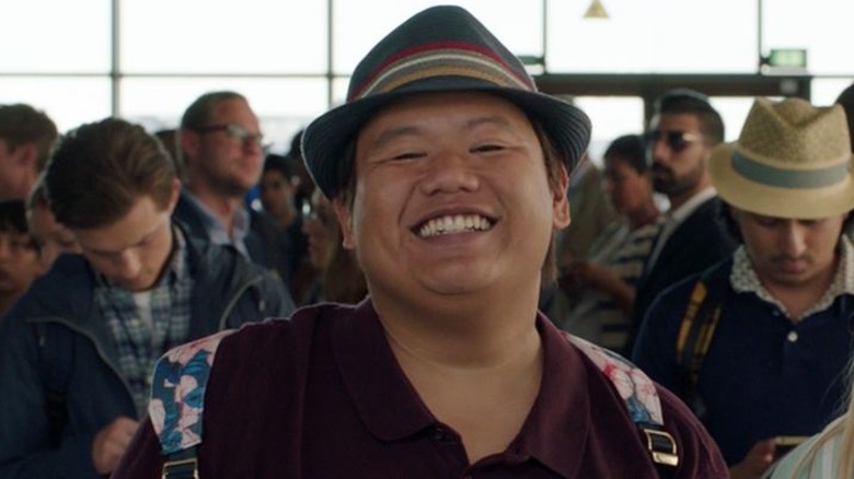 Ned Leeds smiling from ear to ear