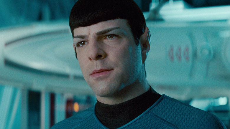 Zachary Quinto as Spock in Star Trek Into Darkness