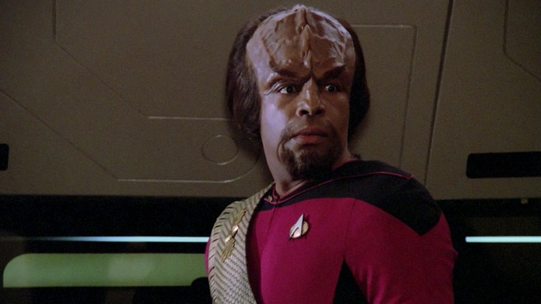 Michael Dorn em Star Trek: a próxima geração