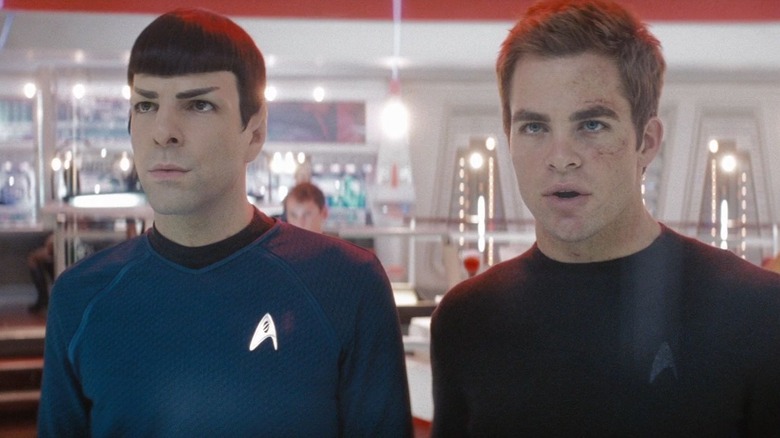 Jornada nas Estrelas 2009 Kirk e Spock