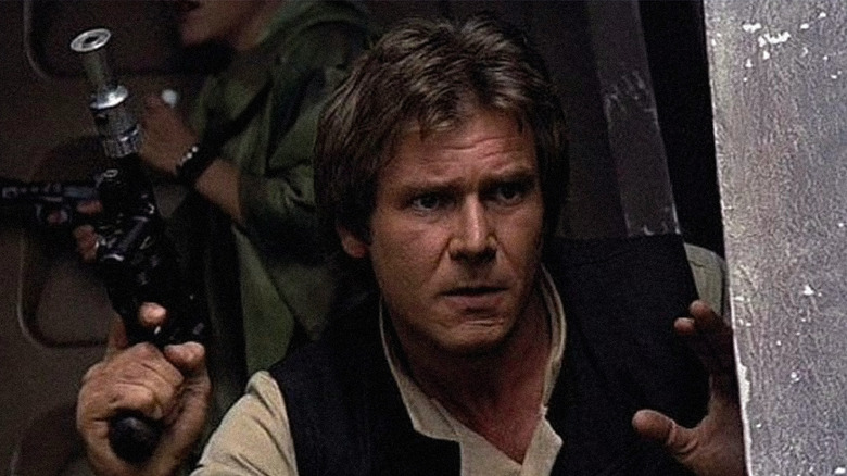 Harrison Ford as Han Solo in Star Wars: Episode VI — Return of the Jedi