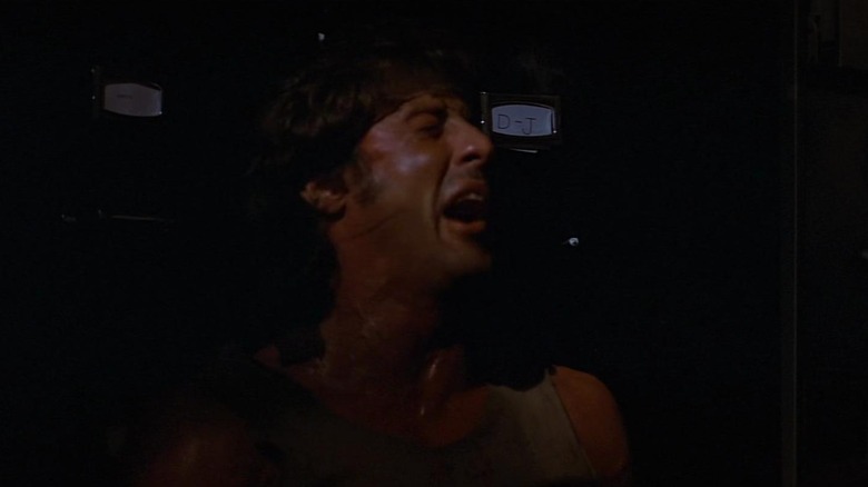 Sylvester Stallone crying in First Blood