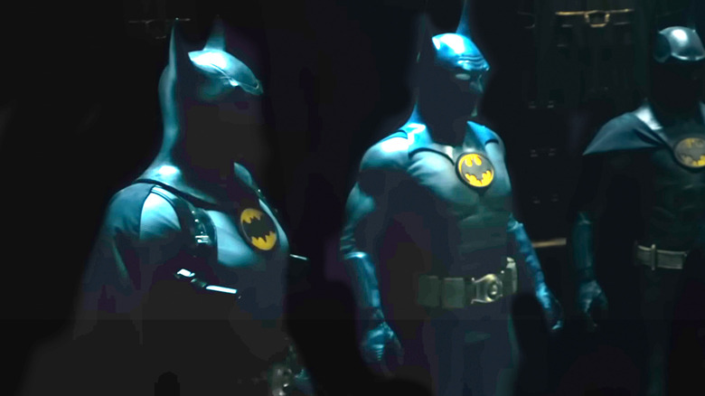 Blue Grey Batsuits The Flash