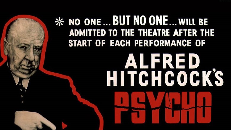 A promotional ad for Psycho