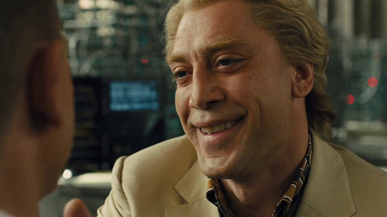 Javier Bardem stars as Raoul Silva in Skyfall (2012)