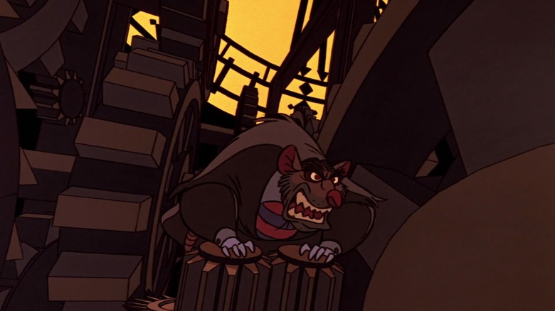 Ratigan in The Great Mouse Detective