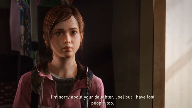 Ellie speaks with Joel