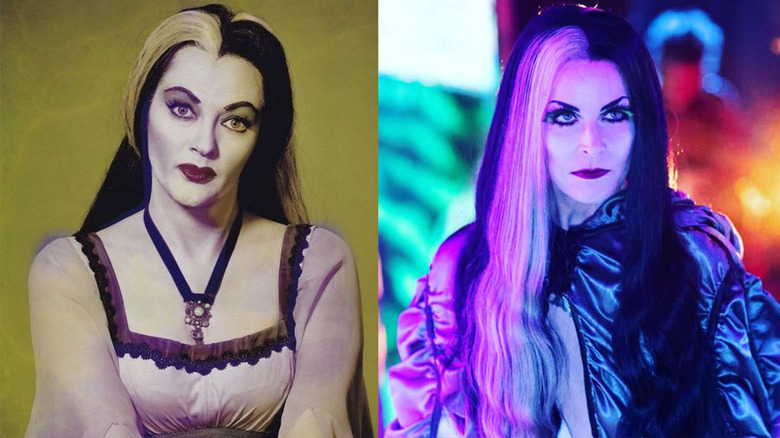 Yvonne De Carlo and Sheri Moon Zombie as Lily Munster