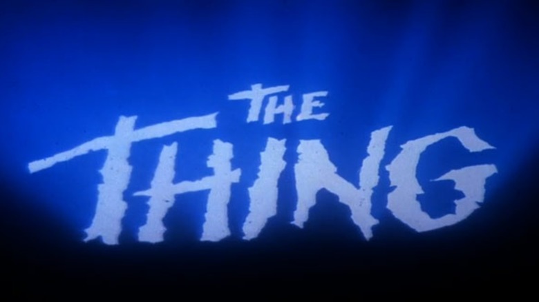 title card The Thing