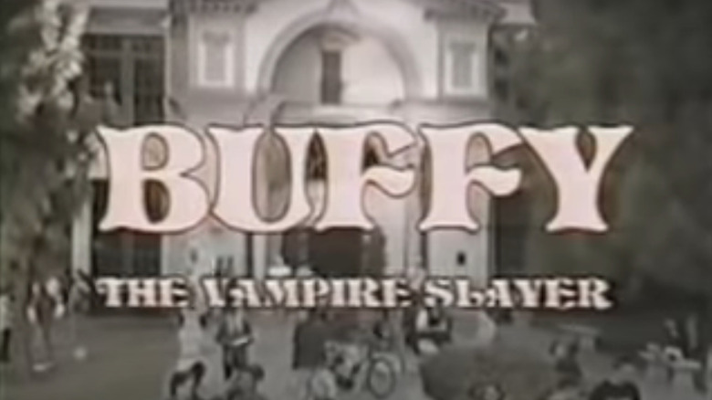 Buffy pilot title