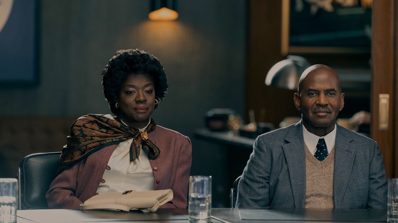 Viola Davis and Julius Tennon in AIR