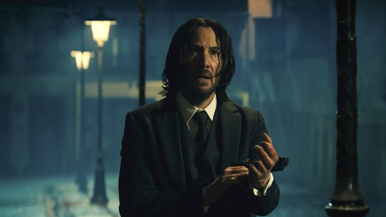 John Wick: Chapter 4 Keanu Reeves gun