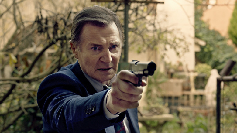 Liam Neeson as Philip Marlowe in Marlowe