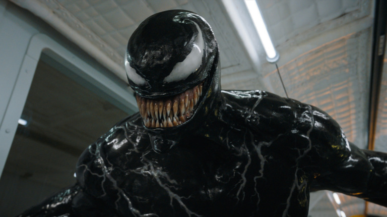 Tom Hardy as the voice of Venom in a scene from Venom: The Last Dance