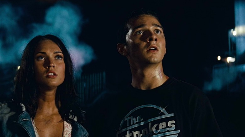 Megan Fox and Shia LaBeouf in Transformers