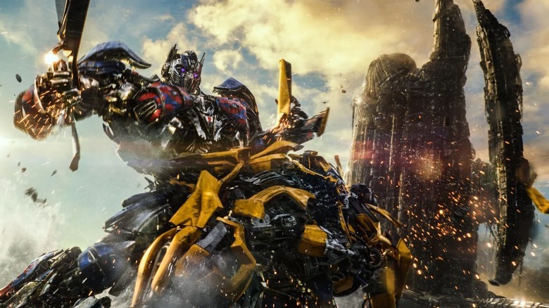 A still from Transformers: Rise of the Beasts