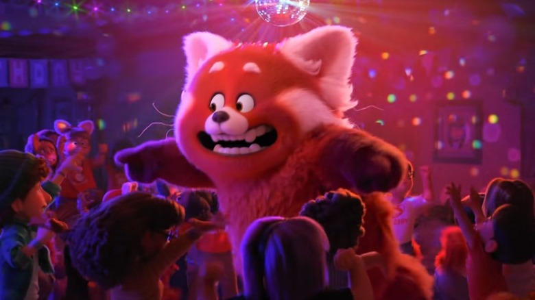 Mei Lee as a Giant Red Panda in Turning Red