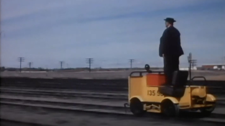 Buster Keaton Rides Again railway car