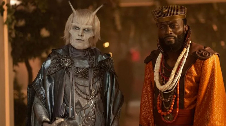 Bruce Horak and Babs Olusanmokun in Star Trek: Strange New Worlds