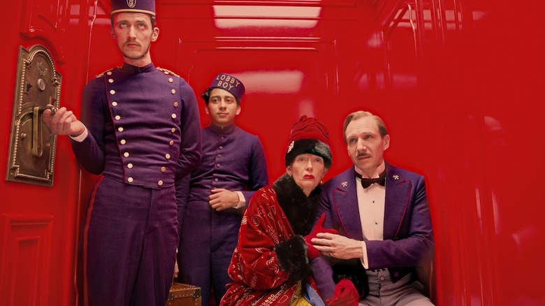 The Grand Budapest Hotel production design