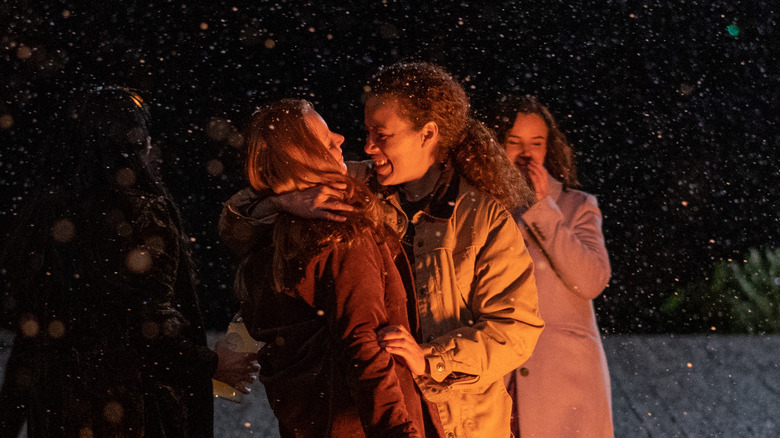 Tawny Cypress and Lauren Ambrose in Yellowjackets