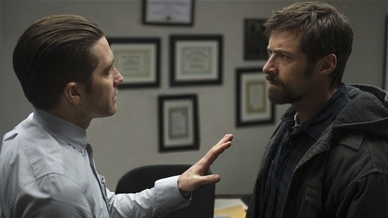 Hugh Jackman and Jake Gyllenhaal in Prisoners