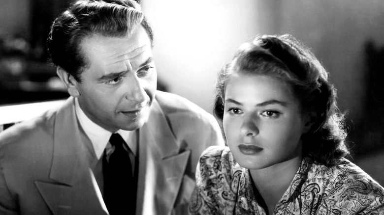 Paul Henreid and Ingrid Bergman in Casablanca