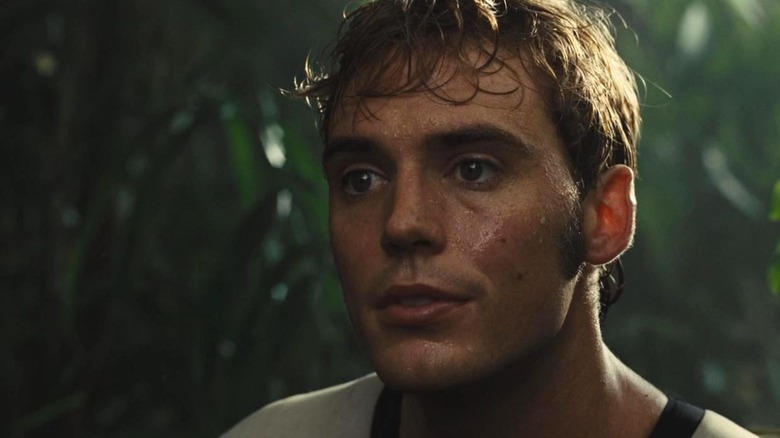 Sam Claflin as Finnick Odair in The Hunger Games